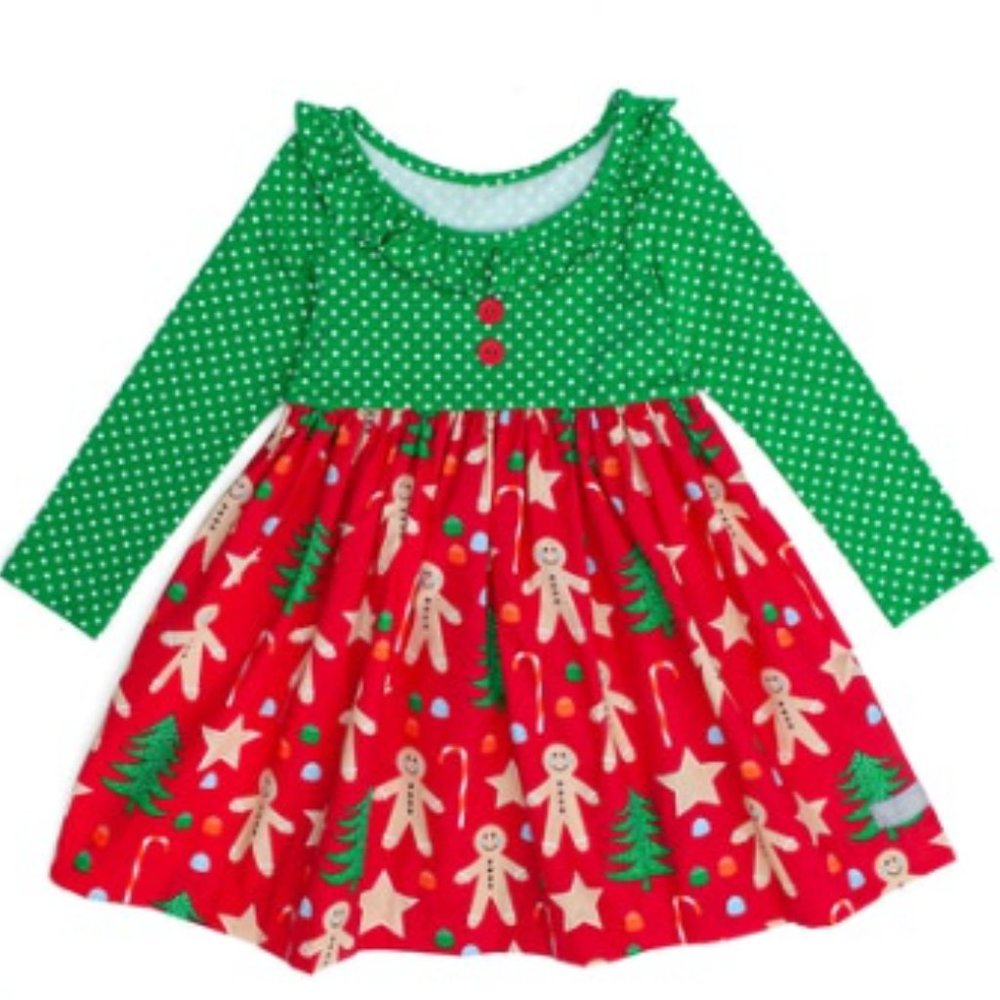 Eleanor Rose Christmas Cookie Dress